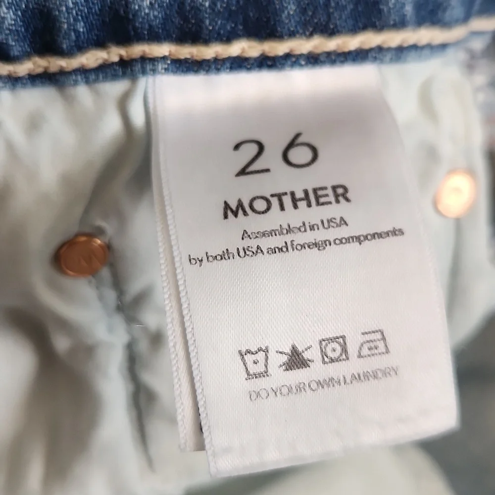 Mother The Tomcat Kneeling On Stones Button Fly Jeans - Picture 4 of 10